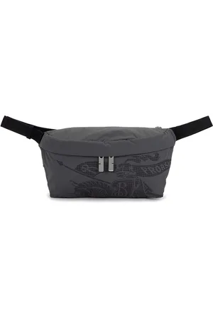 Burberry Ripstop Belt Bag in Cobble - Grey. Size all.