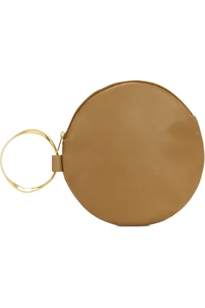 The Row Round Bracelet Clutch in Incense ANG - Brown. Size all.