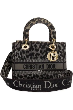 Dior Lady D-Lite Handbag in Grey - Grey. Size all.