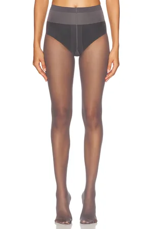 Wolford Individual 20 Tights in Dark Grey - Grey. Size M (also in S, XS).