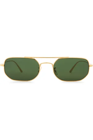 Oliver Peoples X Khaite 1989c Sunglasses in Gold - Metallic Gold. Size all.
