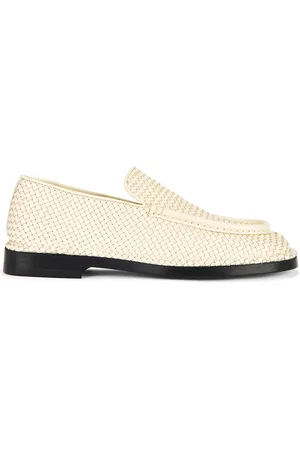 Bottega Veneta Structured Loafer in Sea Salt - White. Size 43 (also in 44).