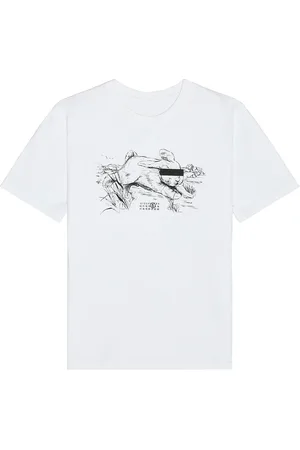 Maison Margiela T-Shirt in White - White. Size L (also in M).