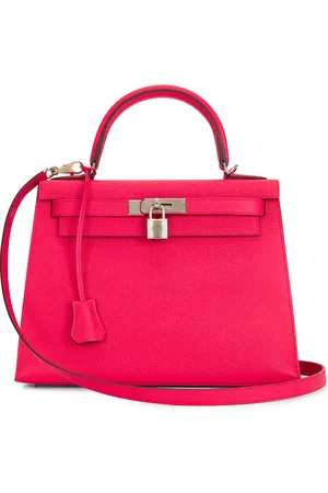 Hermès Epsom Kelly 25 Handbag in Pink - Pink. Size all.