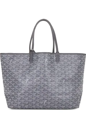 GOYARD Saint Louis PM Tote Bag in Grey - Grey. Size all.