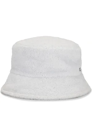 CHANEL Terrycloth CC Bucket Hat in White - White. Size M (also in ).