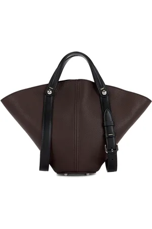 Maison Margiela Small Dress Age Bag in Walnut & Black - Chocolate. Size all.