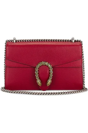 Gucci Dionysus Shoulder Bag in Red - Red. Size all.