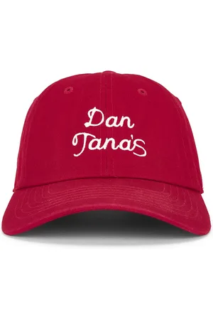 RE/DONE Dan Tana Classic Baseball Cap in Red - Red. Size all.