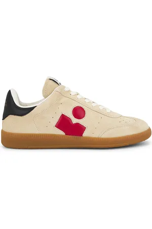 Isabel Marant Bryce Sneaker in Toffee & Rust - Beige. Size 36 (also in 37, 38, 39, 40, 41).