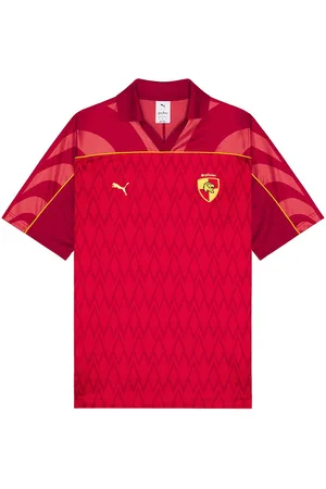 PUMA X Harry Potter Relaxed Football Jersey in Dark Crimson - Red. Size L (also in M, S, XL).