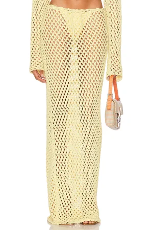 Bananhot Magen Skirt in Daisy Yellow - Yellow. Size M/L (also in XS/S).