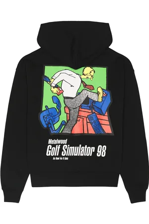 Metalwood Simulator 98 Hooded Sweatshirt in Black - Black. Size L (also in M, S).