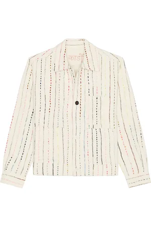 Kardo Ronen Shirt in Paiwand 12 Natural - White. Size L (also in M, XL/1X).