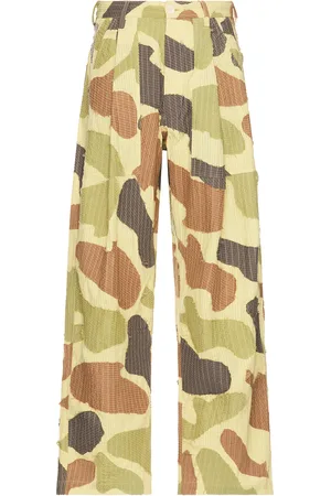 Kardo Yuki Trousers in Spw09 - Green. Size M (also in S, XL/1X).