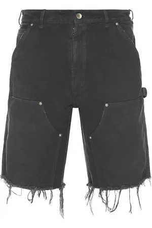 Maison Margiela Denim Shorts in Grey - Grey. Size 32 (also in ).