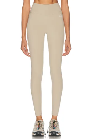 Sporty & Rich Runner Legging in Elephant - Taupe. Size M (also in ).