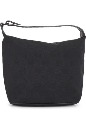 Gucci GG Canvas Mini Handbag in Black - Black. Size all.