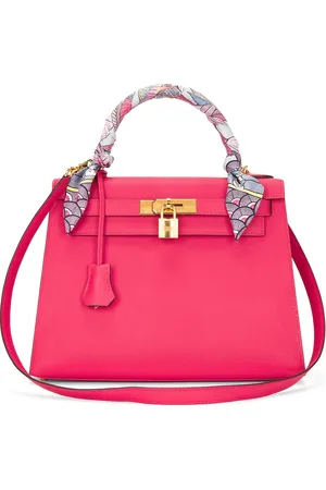 Hermès Epsom Kelly 28 Handbag in Rose Extreme - Fuchsia. Size all.
