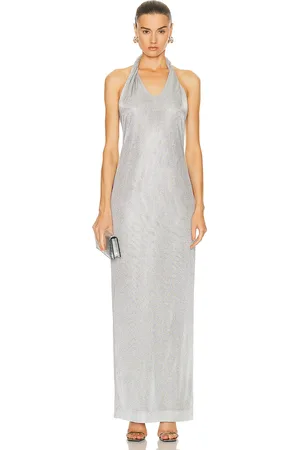 TOVE Malaika Dress in Silver - Metallic Silver. Size 36 (also in ).