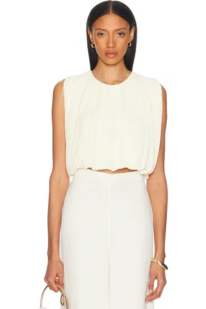 ALEXIS Dorett Top in Ivory - Ivory. Size L (also in M, S).