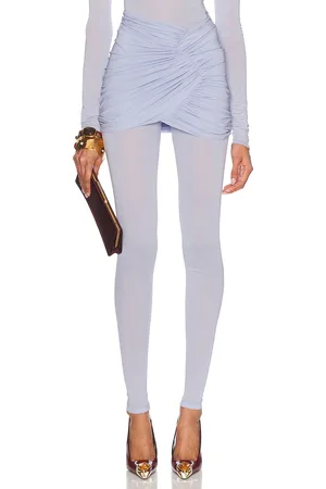 ALEXANDRE VAUTHIER Mini Wrap Skirt in Iris - Lavender. Size 36 (also in 38, 40, 42, 44).