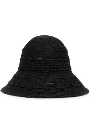 Janessa Leone Zeke Hat in Black - Black. Size L (also in M, S).