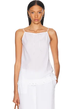 By Malene Birger Elles Top in Soft White - White. Size 34 (also in 36, 38, 40, 42).