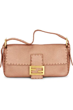 Fendi Selleria Baguette Shoulder Bag in Pink - Pink. Size all.