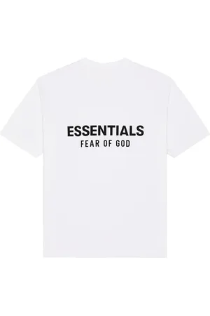 FEAR OF GOD Classic Fit T-Shirt in Bright White - White. Size L (also in M, S, XL, XXL).