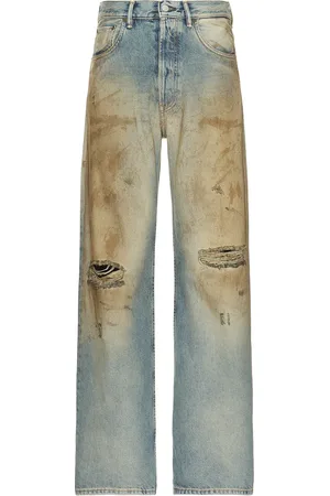 Acne Studios 2021M Penicillin Jeans in Mid Blue - Blue. Size 30 (also in 32, 34, 36).