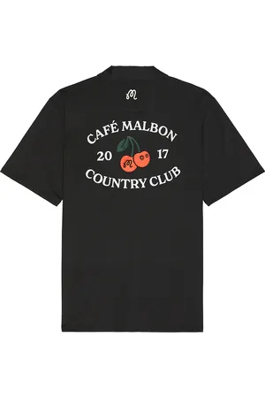 Malbon Golf X REVOLVE Cafe Du Malbon Polo in Black - Black. Size L (also in M, S, XL/1X).