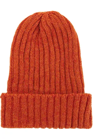 Beams Wool Watch Cap in Orange - Orange. Size all.