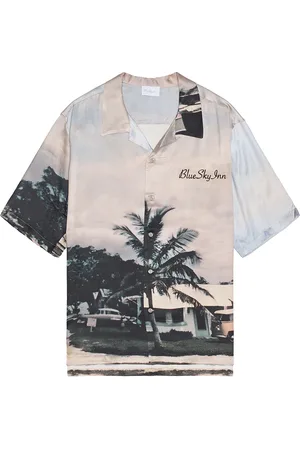 BLUE SKY INN Shirt in Green - Neutral. Size L (also in M, XL/1X).