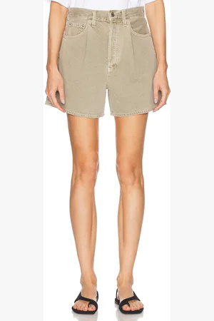 AGOLDE Rhoda Short in Cholla - Tan. Size 24 (also in 25, 26, 27, 28, 29, 30, 31, 33, 34).