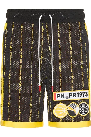PUMA X Porsche Porsche Short in Puma Black & Sport Yellow - Black. Size L (also in ).