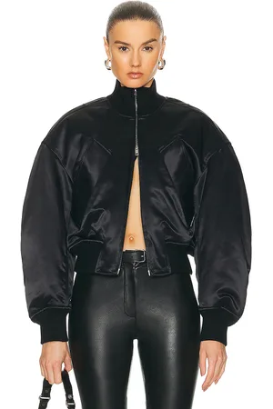 Alexander Wang Bomber Jacket in Black - Black. Size L (also in ).