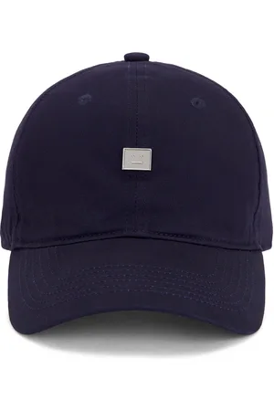 Acne Studios Cunov Fade Face Hat in Navy Blue - Blue. Size all.