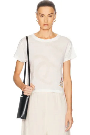 BODE Horseshoes Tee in Cream - Cream. Size L (also in M, S, XS).