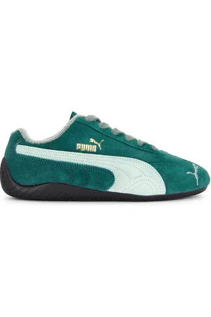 PUMA Speedcat The Neverworn V Sneaker in Dark Myrtle & Green Moon - Green. Size 10 (also in 10.5, 11, 12, 13, 8, 8.5, 9, 9.5).