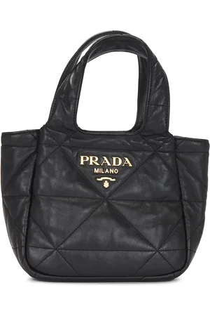 Prada Nappa Tote Bag in Black - Black. Size all.