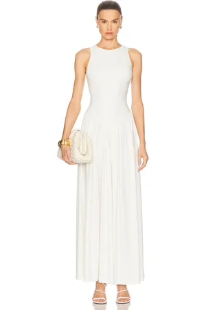 Anna October Arpha Maxi Dress in Ivory - Ivory. Size M (also in S, XS).