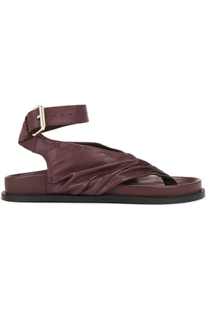 A.Emery Mantei Sandal in Merlot - Wine. Size 35 (also in 36, 37, 38, 39, 41).