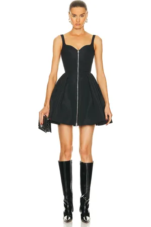Alexander McQueen Day Dress in Black - Black. Size 40 (also in ).