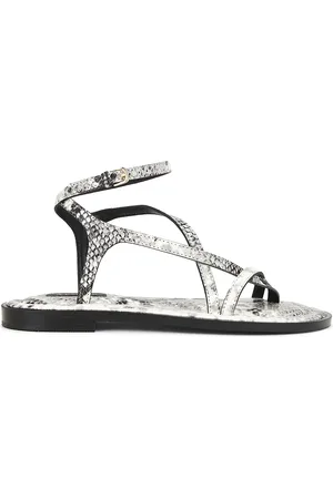 A.Emery Edna Sandal in Eggshell Snake - White. Size 35 (also in 36, 37, 38, 39, 40, 41).
