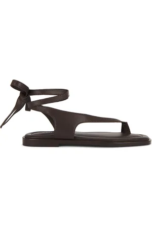 A.Emery Heidi Sandal in Walnut - Chocolate. Size 35 (also in 36, 37, 38, 39, 40, 41).
