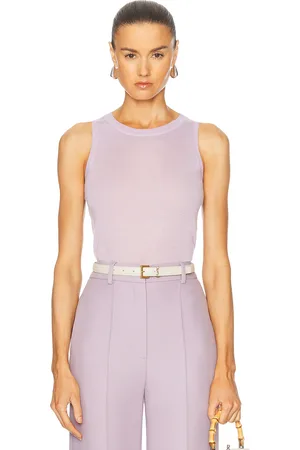 ADAM LIPPES Tank Top in Lilac - Lavender. Size L (also in M, XS).