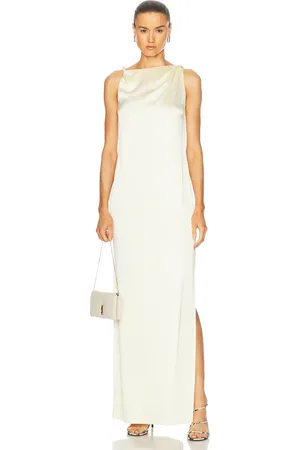 ADAM LIPPES Selima Dress in Beurre - Yellow. Size 0 (also in 2, 4, 6).