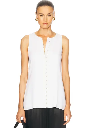 ADAM LIPPES Nazra Top in Ivory - Ivory. Size 0 (also in 2, 4).