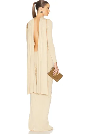 AYA MUSE Vire Dress in Buttercream - Cream. Size L (also in M, S, XS).